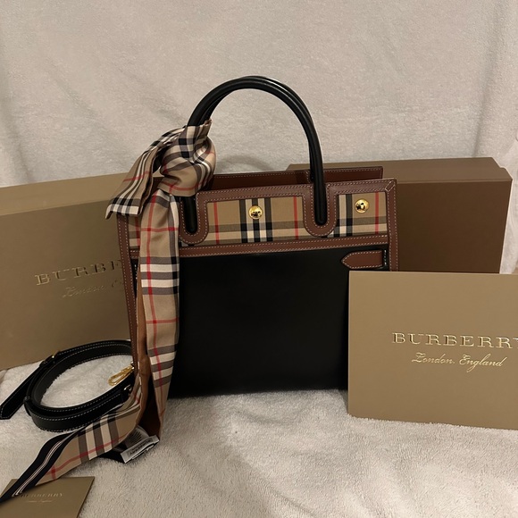Burberry Tote/shoulder crossbody - Picture 14 of 16